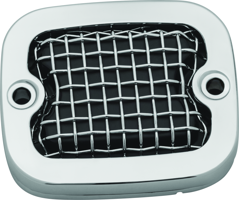 Kuryakyn Mesh Master Cylinder Cover Brk Chrome