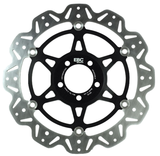 EBC 95-98 Honda CBR 600 F3/SJR/SE Front Left/Right Vee Floating Black Rotor