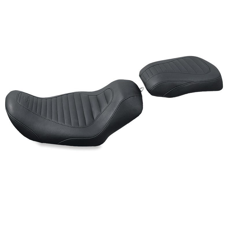 Mustang 06-17 Harley Dyna Tripper Solo Seat - Black