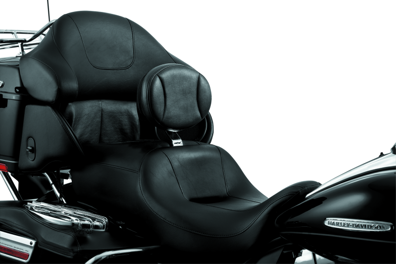 Kuryakyn Plug-In Driver Backrest 97-Up Touring Chrome