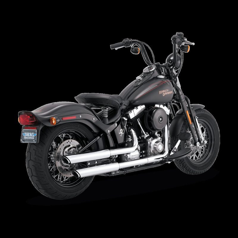 Vance & Hines HD Softail Deluxe/Slim/Crossbones PCX Slip-On Exhaust