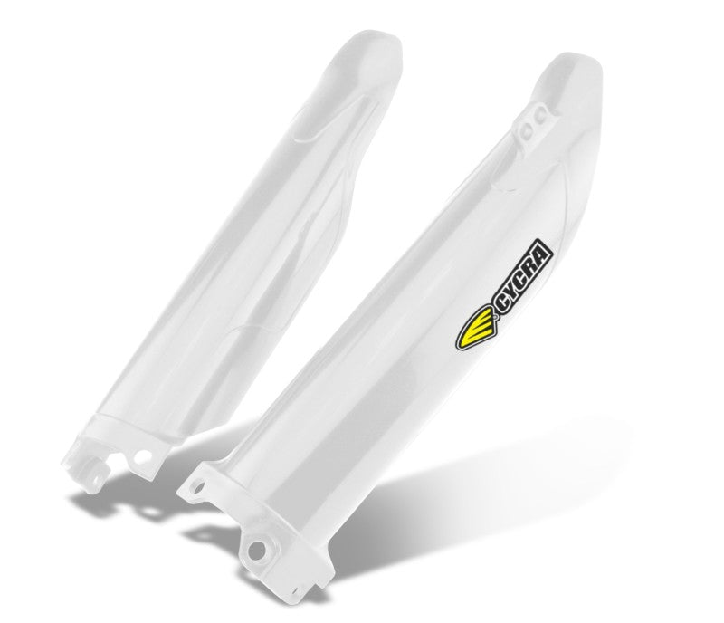 Cycra 21+ Kawasaki KX450X Fork Guards - White