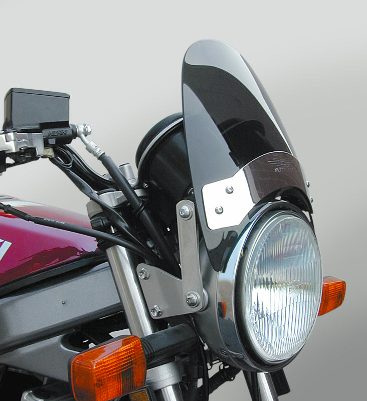 National Cycle Flyscreen Headlight Mount-Chrome Lt. Tint