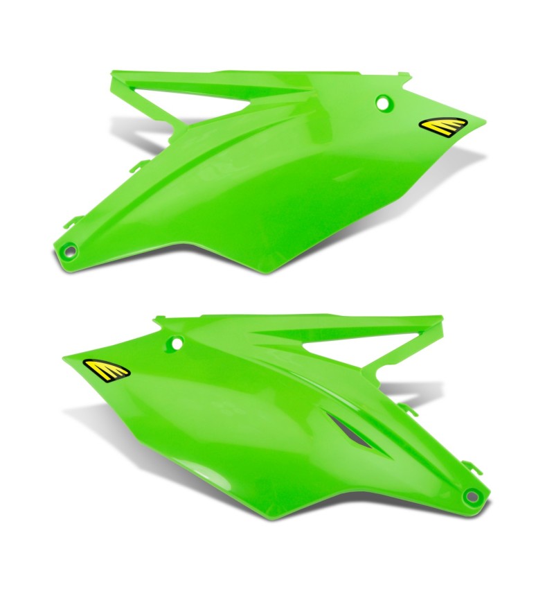 Cycra 16-20 Kawasaki KX250F-KX450F Side Panels - Green