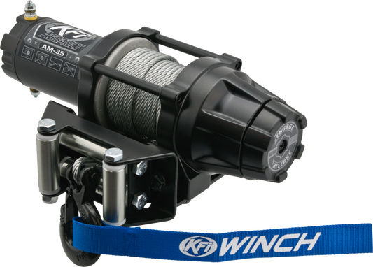 KFI Assault Series Winch 3500 lbs. - Metal Cable