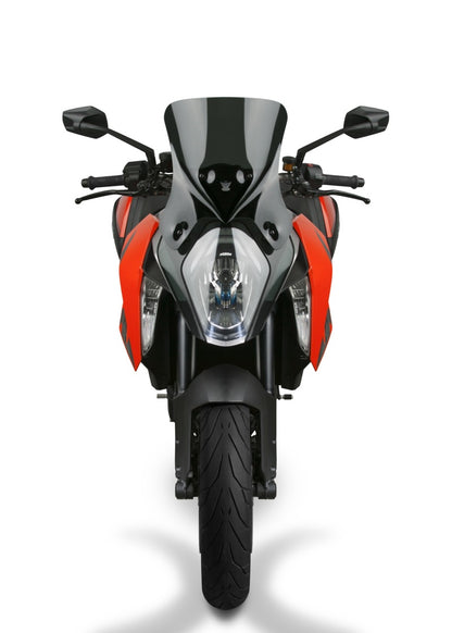 National Cycle 16-18 KTM 1290 Super Duke R V Stream Low Windshield - Dark Tint