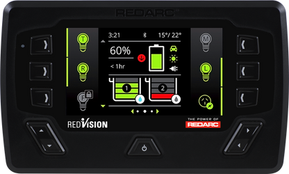 REDARC Remote Control Unit - 4.3In Display TVMS Packed