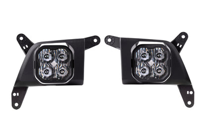 Diode Dynamics SS3 Type SV2 LED Fog Light Kit Sport - White SAE Fog