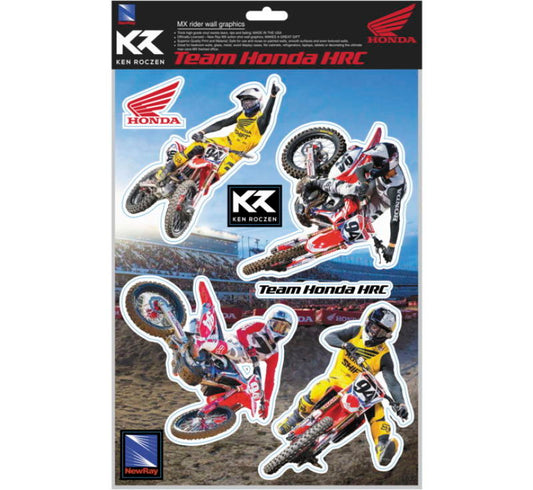 New Ray Toys Ken Roczen Wall Graphic 9 inch X 12 inch