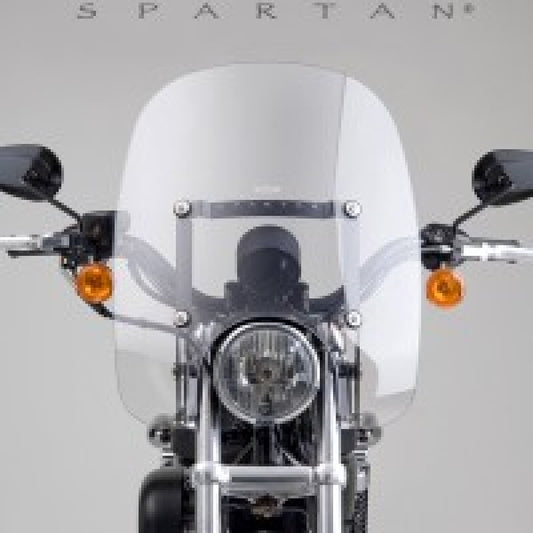 National Cycle 88-22 Harley Davidson XL 39 mm. Spartan Windshield 17 in. Narrow-Clear