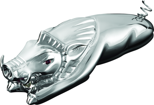 Kuryakyn Wild Boar Fender Ornament Chrome