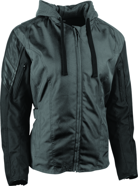 Speed and Strength Double Take Jacket Grey/Black Womens - Small