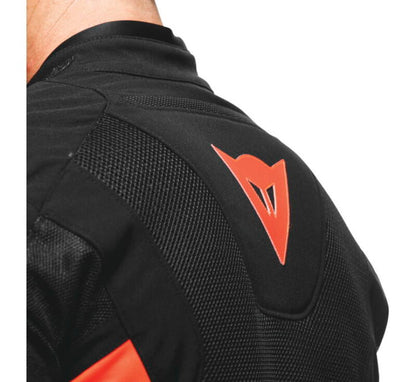 Dainese Energyca Air Tex Jacket Black/Fluorescent-Red Size - 50