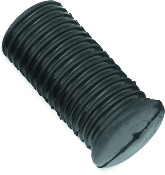 Bikers Choice 52-85 Replacement Rider Peg Rubbers Black Rubber Large Replaces H-D 50940-52T