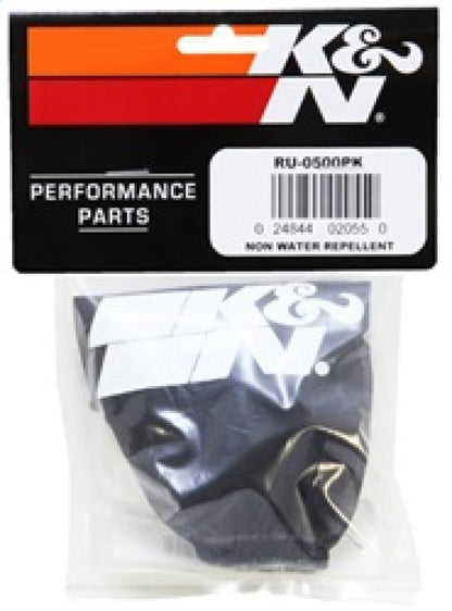 K&N Precharger Air Filter Wrap Black 4in Height 3.5in Inside Diameter