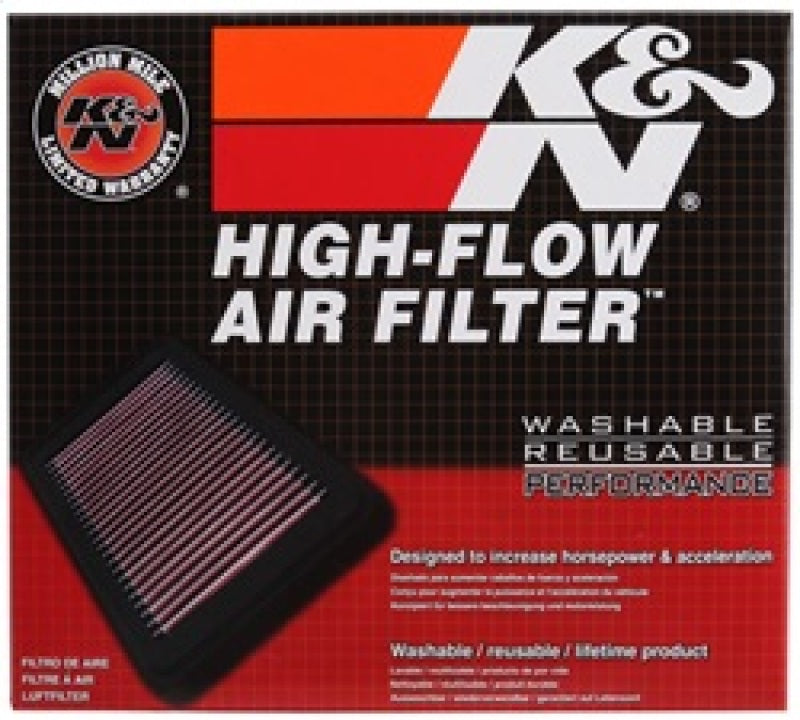 K&N 2016 Hyundai Tucson L4-2.0L F/I Replacement Drop In Air Filter