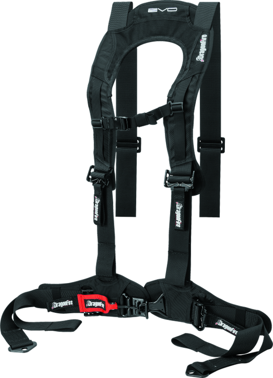 DragonFire Racing Harness Evo- Black