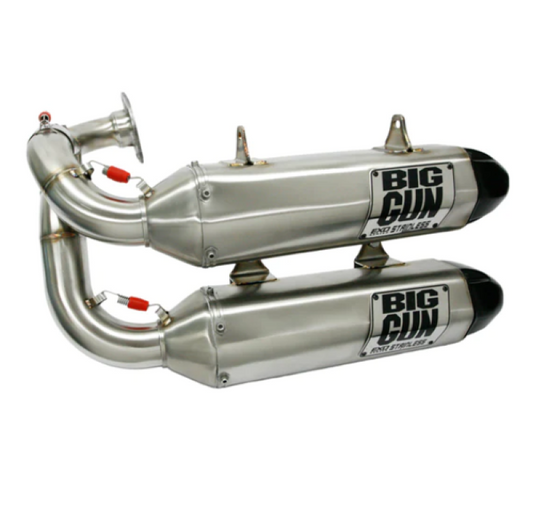 Big Gun 19-22 Honda TALON 1000R/X EXO Stainless Dual Slip On Exhaust