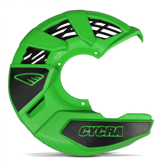 Cycra Kawasaki Disc Cover Green