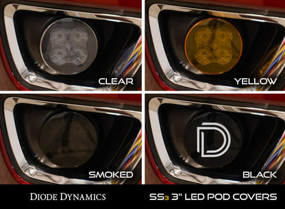 Diode Dynamics SS3 LED Pod Cover Standard - Yellow