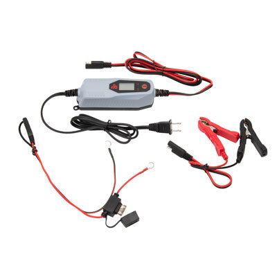 Tusk Lithium Battery Float Charger with LCD Screen